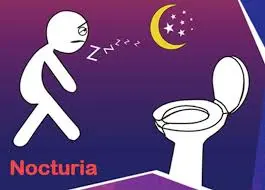 A cartoon of a person sleeping next to a toilet

Description automatically generated