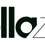 La imagen muestra un logotipo con el texto "huella zero". La palabra "huella" está en verde oscuro y "zero" en gris. La "o" de "zero" está estilizada para parecerse a una hoja verde circular o a una corona de flores.