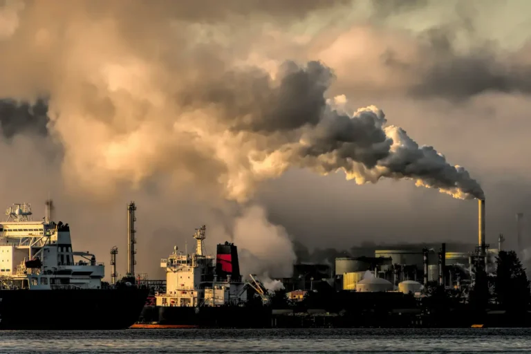 climate changes smoke stacks